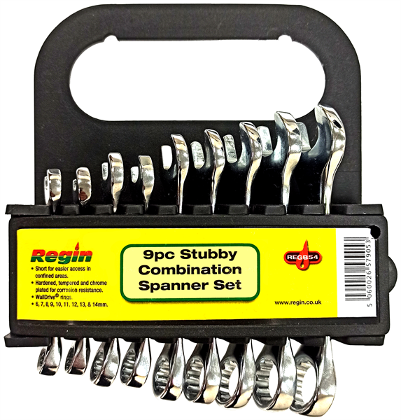 Stubby Spanner Set