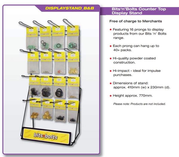 NEW STYLE B&B DISPLAY STAND